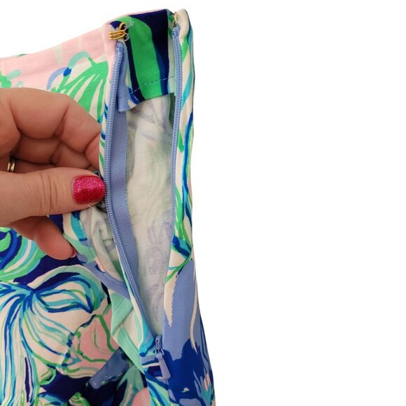 Lilly Pulitzer Womens Faye Floral Mini Skort Size 2 Multicolor Resortwear NWT - Picture 4 of 9